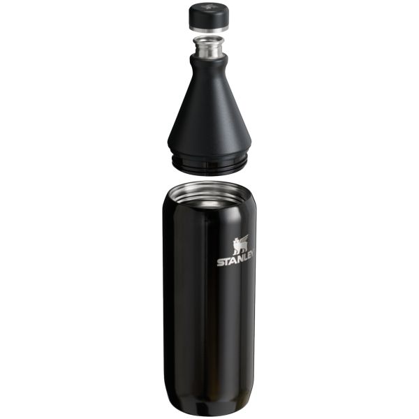 Stanley All Day Slim 34 OZ Water Bottles Black | USA-KNV250637