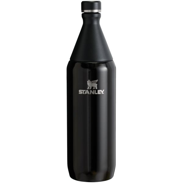 Stanley All Day Slim 34 OZ Water Bottles Black | USA-KNV250637