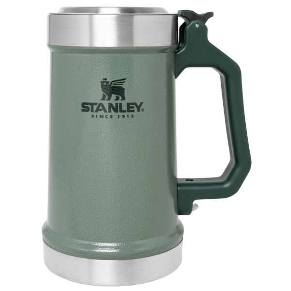 Stanley Classic Bottle Opener Beer Stein 24 OZ Barware Green | USA-VLN895370