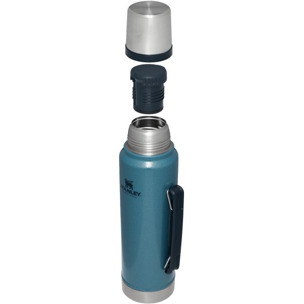 Stanley Classic Legendary 1.1 QT Vacuum Bottles Navy / Silver | USA-OEU961320