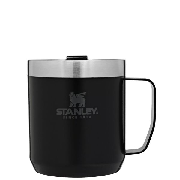 Stanley Classic Legendary Camp 12 OZ Mugs Black | USA-ATL463027