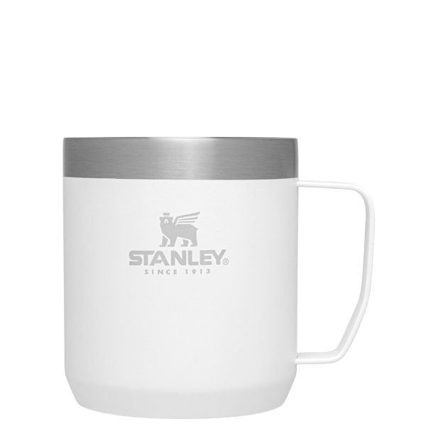 Stanley Classic Legendary Camp 12 OZ Mugs White / Silver | USA-YKZ803475