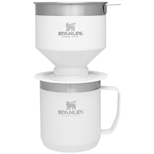 Stanley Classic Perfect-Brew Pour Over Set Mugs White / Silver | USA-NVB059421