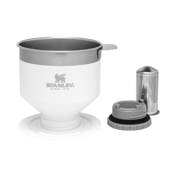 Stanley Classic Perfect-Brew Pour Over Set Mugs White / Silver | USA-GAM908516