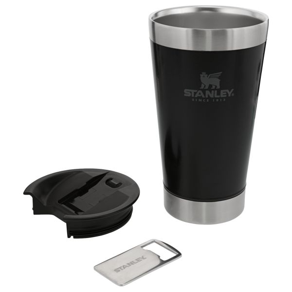 Stanley Classic Stay Chill Beer Pint 16 OZ Barware Black | USA-ROP065298