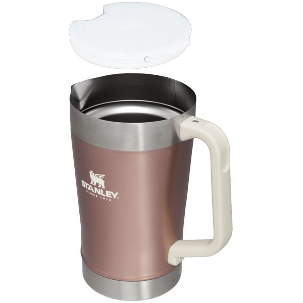 Stanley Classic Stay Chill Beer Pitcher 64 OZ Barware Rose | USA-GZS450279