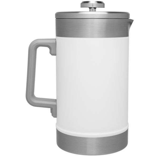 Stanley Classic Stay Hot French Press 48 OZ Mugs White / Silver | USA-OWB418357