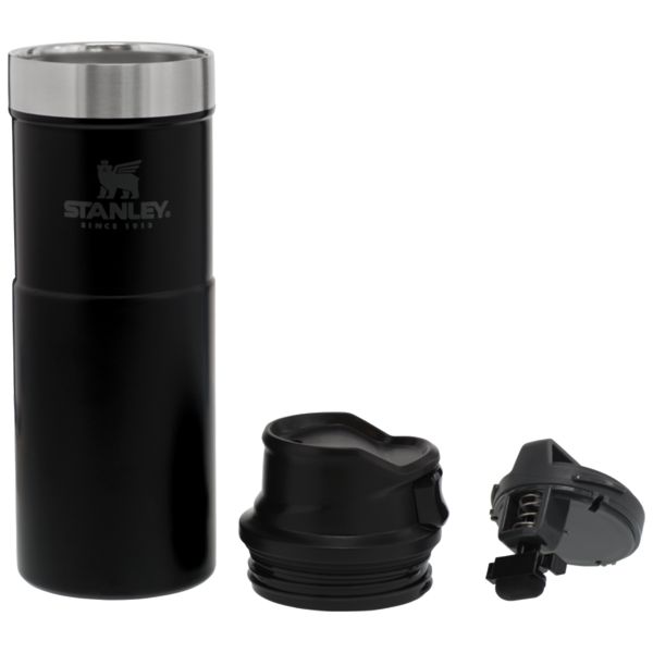 Stanley Classic Trigger-Action Travel 16 OZ Mugs Black | USA-MKJ280375