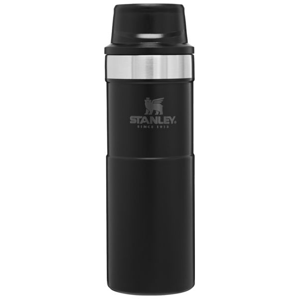 Stanley Classic Trigger-Action Travel 16 OZ Mugs Black | USA-MKJ280375