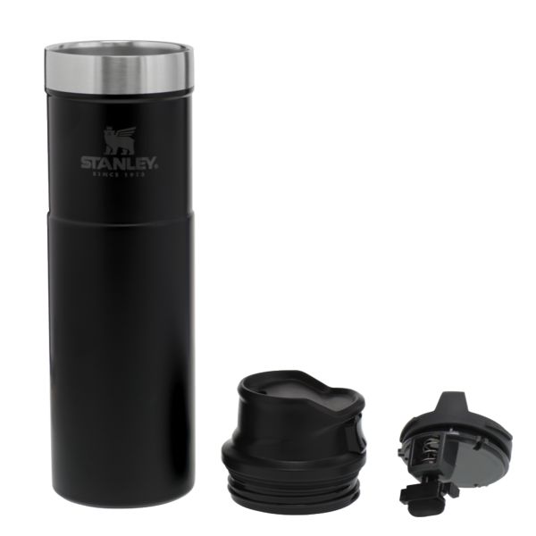 Stanley Classic Trigger-Action Travel 20 OZ Mugs Black | USA-LBS315970