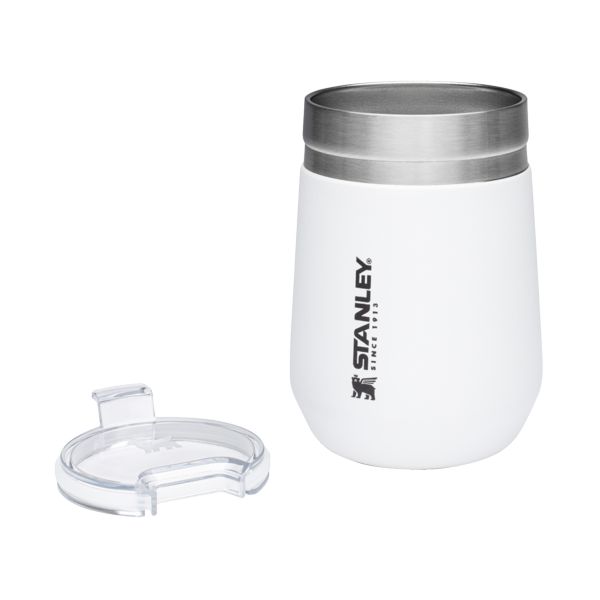 Stanley GO Everyday Wine 10 OZ Tumbler White / Silver | USA-LOH942781