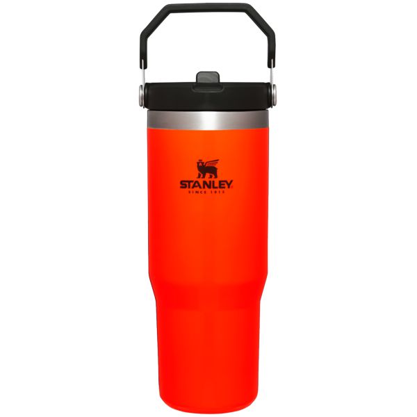 Stanley Hunt + Fish IceFlow™ Flip Straw 30 OZ Tumbler Orange | USA-NMZ016234