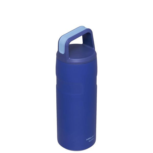 Stanley IceFlow™ With Cap And Carry+ Lid 16 OZ Water Bottles Blue | USA-ZET120965