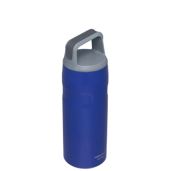 Stanley IceFlow™ With Cap And Carry+ Lid 16 OZ Water Bottles Blue / Grey | USA-VSH038571