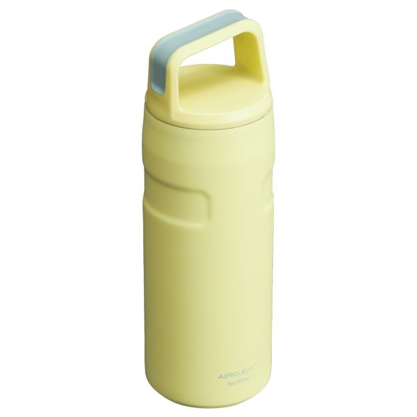 Stanley IceFlow™ With Cap And Carry+ Lid 16 OZ Water Bottles Yellow | USA-WVF674251