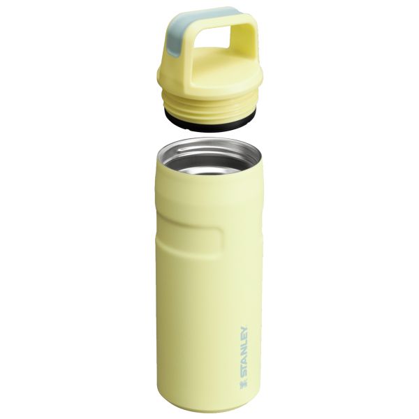 Stanley IceFlow™ With Cap And Carry+ Lid 16 OZ Water Bottles Yellow | USA-WVF674251