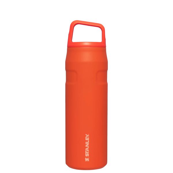 Stanley IceFlow™ With Cap And Carry+ Lid 24 OZ Water Bottles Orange | USA-XLM528196