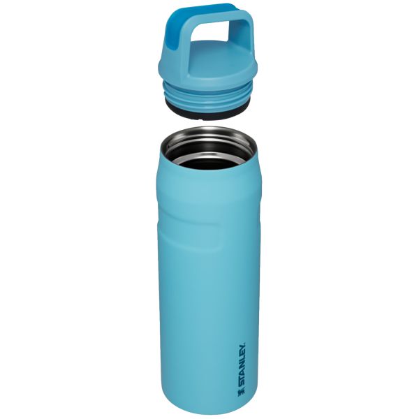 Stanley IceFlow™ With Cap And Carry+ Lid 24 OZ Water Bottles Blue | USA-GLR675341