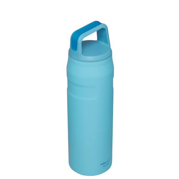 Stanley IceFlow™ With Cap And Carry+ Lid 24 OZ Water Bottles Blue | USA-GLR675341