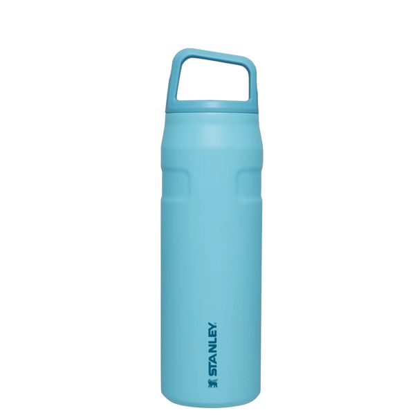 Stanley IceFlow™ With Cap And Carry+ Lid 24 OZ Water Bottles Blue | USA-GLR675341