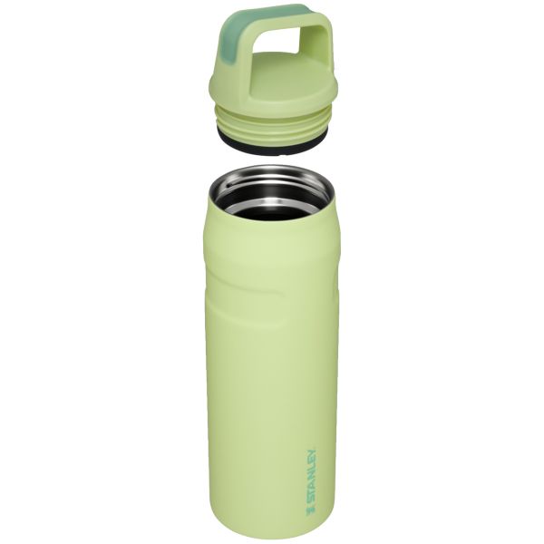 Stanley IceFlow™ With Cap And Carry+ Lid 24 OZ Water Bottles Yellow | USA-LCS830149