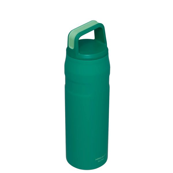 Stanley IceFlow™ With Cap And Carry+ Lid 24 OZ Water Bottles Deep Green | USA-CAI946350