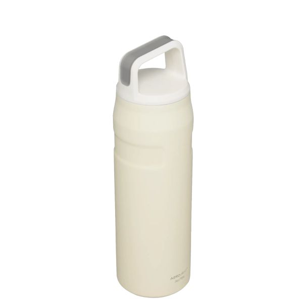 Stanley IceFlow™ With Cap And Carry+ Lid 24 OZ Water Bottles Cream | USA-RUK256974