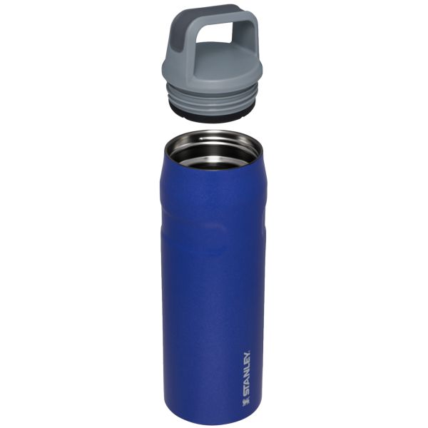 Stanley IceFlow™ With Cap And Carry+ Lid 24 OZ Water Bottles Blue / Grey | USA-JNZ109728