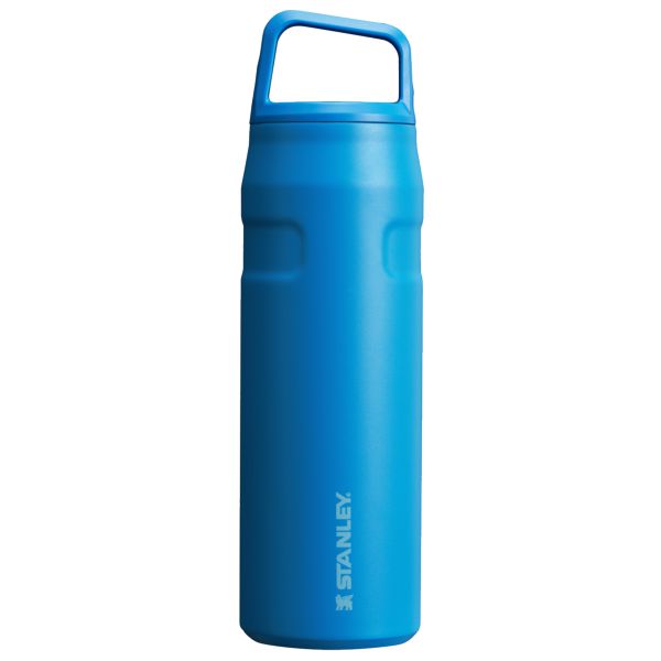 Stanley IceFlow™ With Cap And Carry+ Lid 24 OZ Water Bottles Azure | USA-JDB203576