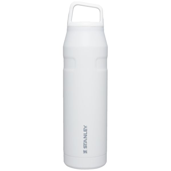 Stanley IceFlow™ With Cap And Carry+ Lid 36 OZ Water Bottles White | USA-PHF639542