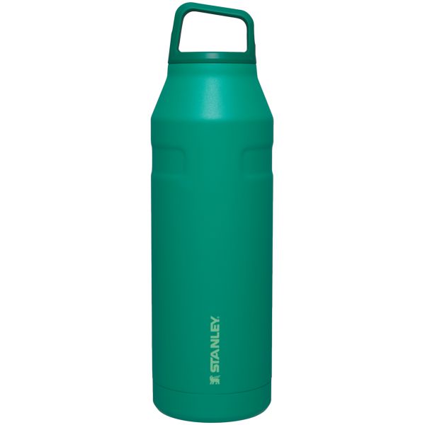 Stanley IceFlow™ With Cap And Carry+ Lid 50 OZ Water Bottles Deep Green | USA-HEZ561290