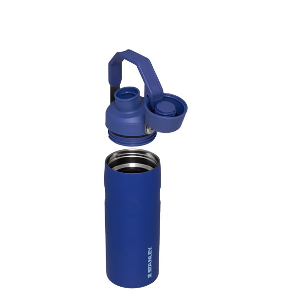 Stanley IceFlow™ With Fast Flow Lid 16 OZ Water Bottles Navy | USA-UIC468039