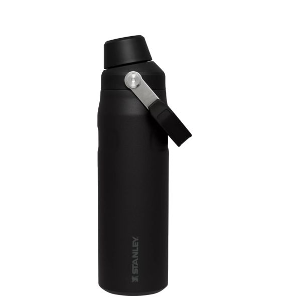 Stanley IceFlow™ With Fast Flow Lid 24 OZ Water Bottles Black | USA-PLW738269