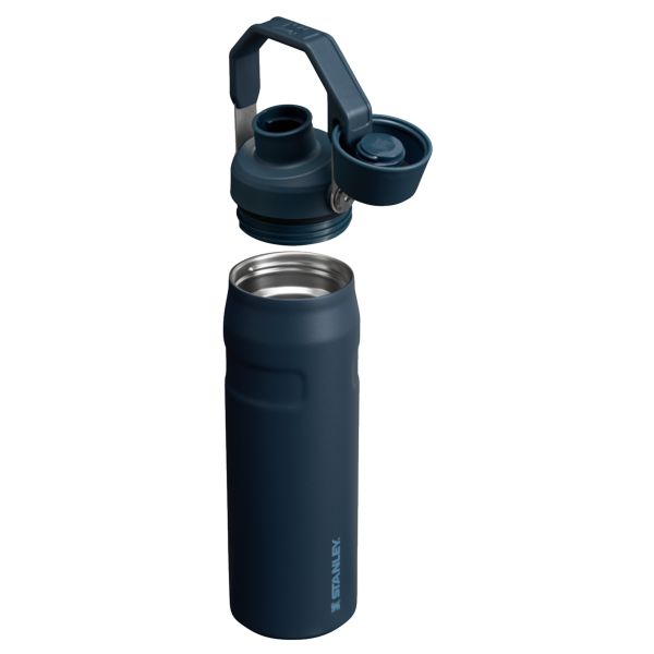 Stanley IceFlow™ With Fast Flow Lid 24 OZ Water Bottles Navy | USA-VOX582741