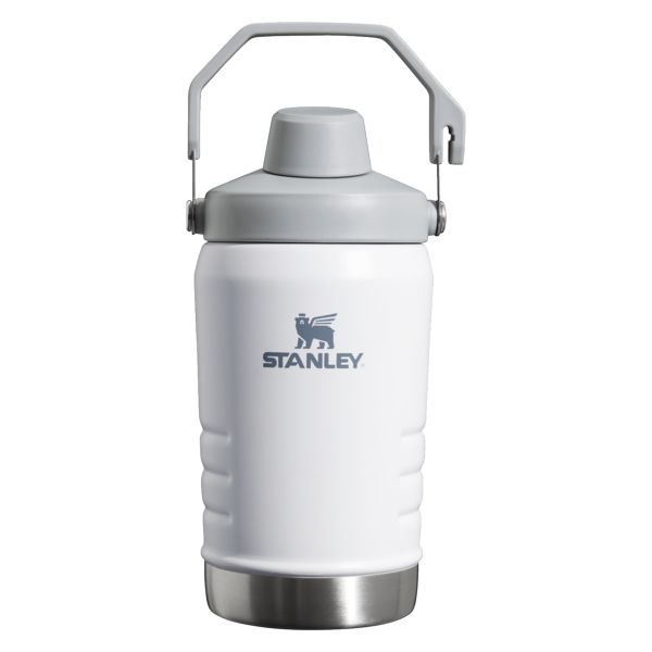 Stanley IceFlow™ With Fast Flow Lid 40 OZ Water Bottles White / Silver | USA-AQX710428