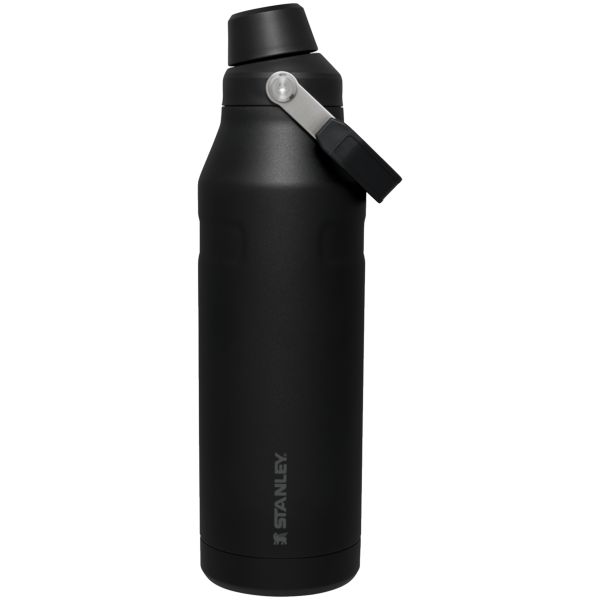 Stanley IceFlow™ With Fast Flow Lid 50 OZ Water Bottles Black | USA-ALO621508