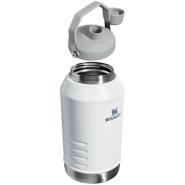 Stanley IceFlow™ With Fast Flow Lid 96 OZ Water Bottles White / Silver | USA-WAV280759