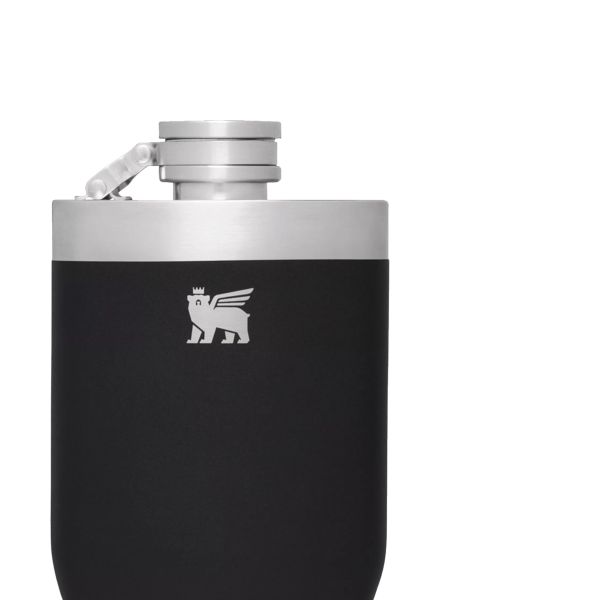 Stanley Lifted Spirits Hip Flask 8 OZ Barware Black | USA-QEB237985