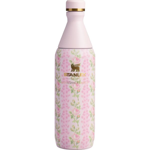 Stanley Loveshackfancy All Day Slim Bottle 12 OZ Pink / Green / Gold | USA-OTD054718