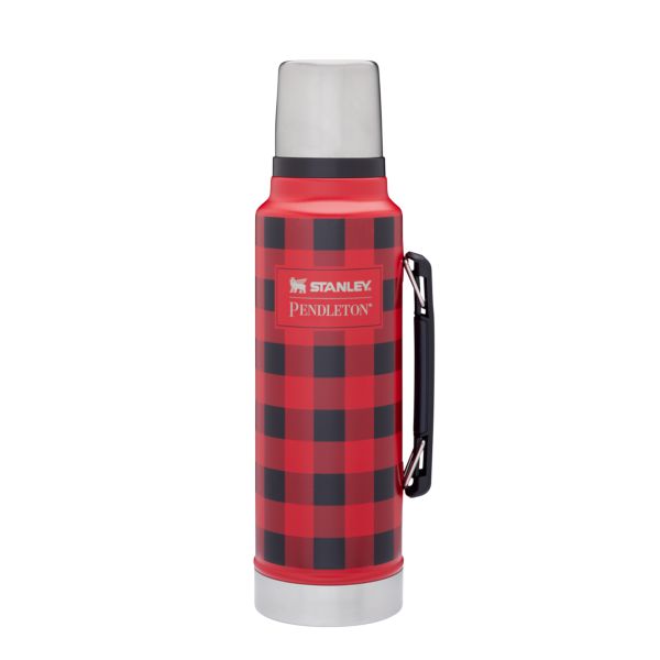 Stanley Pendleton Classic 1.5 QT Vacuum Bottles Red / Black / Silver | USA-XAM641072