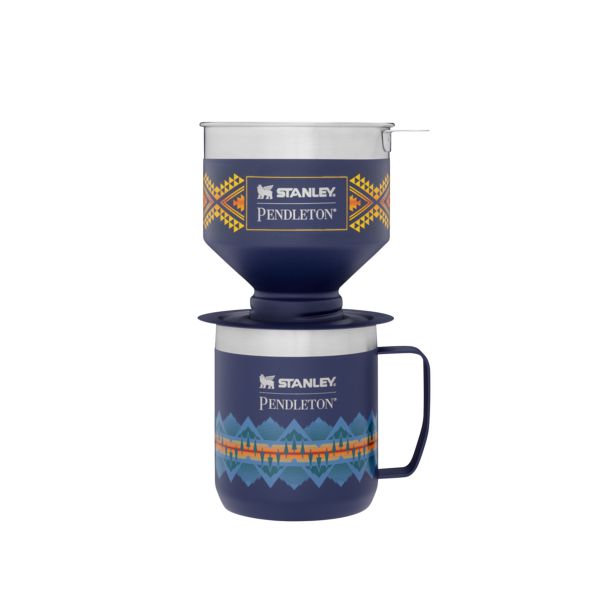 Stanley Pendleton Classic Perfect-Brew Pour Over Set Mugs Blue / Multicolor | USA-HMT850371