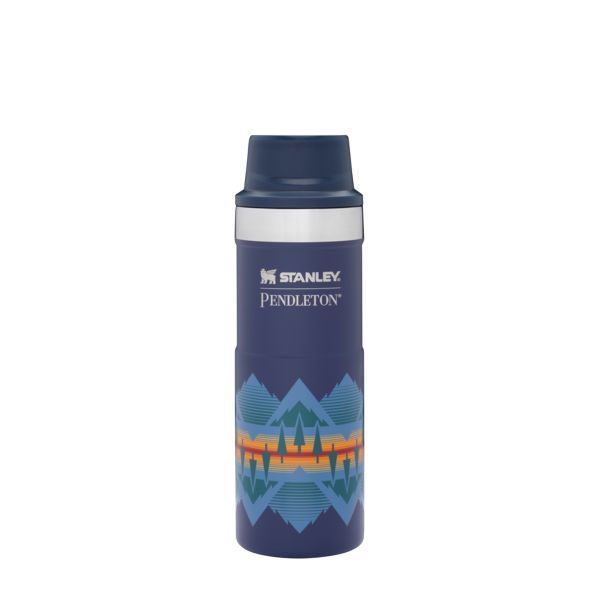 Stanley Pendleton Trigger-Action Travel 16 OZ Mugs Blue / Multicolor | USA-AGU673240