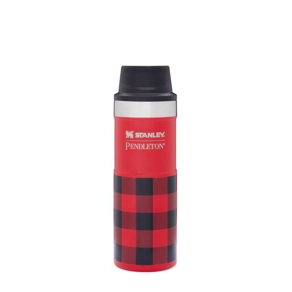 Stanley Pendleton Trigger-Action Travel 16 OZ Mugs Red / Black / Silver | USA-PJO920461