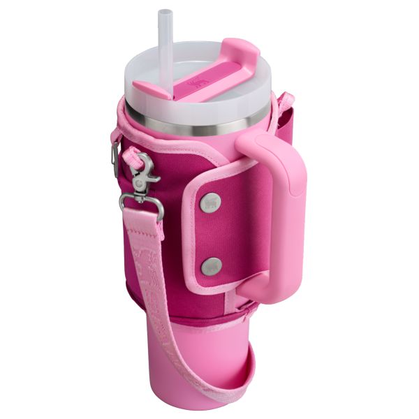 Stanley The All Day Quencher Carry-All 40 OZ Fuchsia | USA-LYN354096