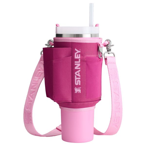 Stanley The All Day Quencher Carry-All 40 OZ Fuchsia | USA-LYN354096