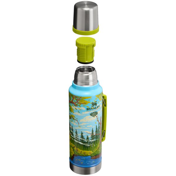 Stanley The Always With Honor Classic Legendary 1.5 QT Water Bottles Yellow / Green / Blue | USA-IGN397241