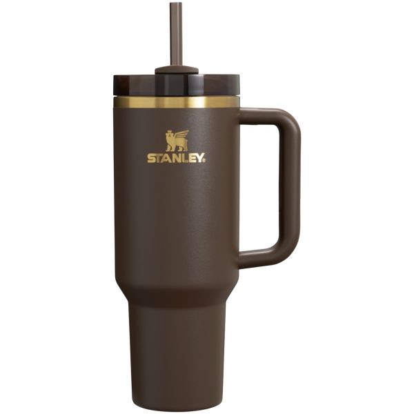 Stanley The Chocolate Gold Quencher H2.0 FlowState™ Tumbler 40 OZ Chocolate / Gold | USA-BYV480796