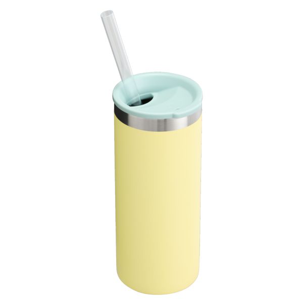 Stanley The Everyday Slim Can Cooler 10 OZ Cups Yellow / Silver | USA-UES178092