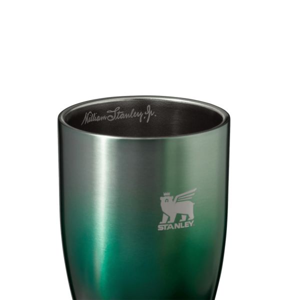 Stanley The Golden Hour Prismatic™ Pilsner Glass 15 OZ Mugs Silver / Green / Black | USA-FZU634970