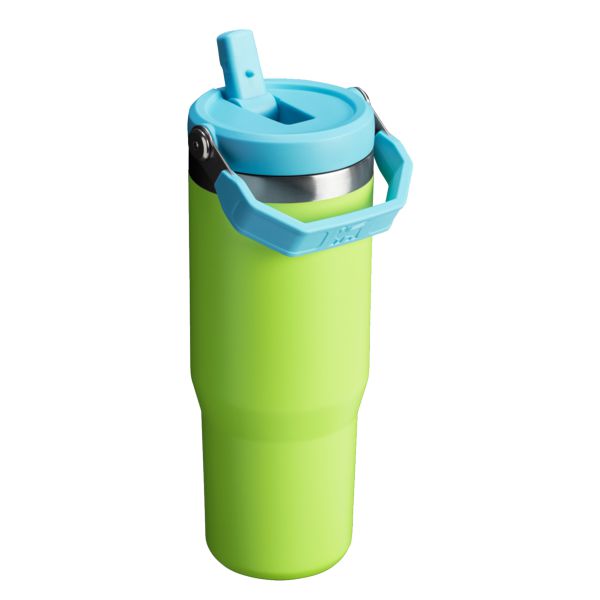 Stanley The Heat Wave IceFlow™ Flip Straw 30 OZ Tumbler Light Green | USA-ATC562439